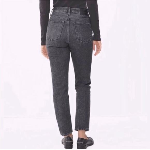 Everlane Washed Black Gray Straight Leg The Cheeky Jean Size 27 Regular - Picture 2 of 15